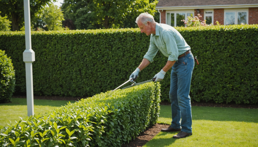 Passage chez le voisin pour tailler une haie : quelles règles respecter ?