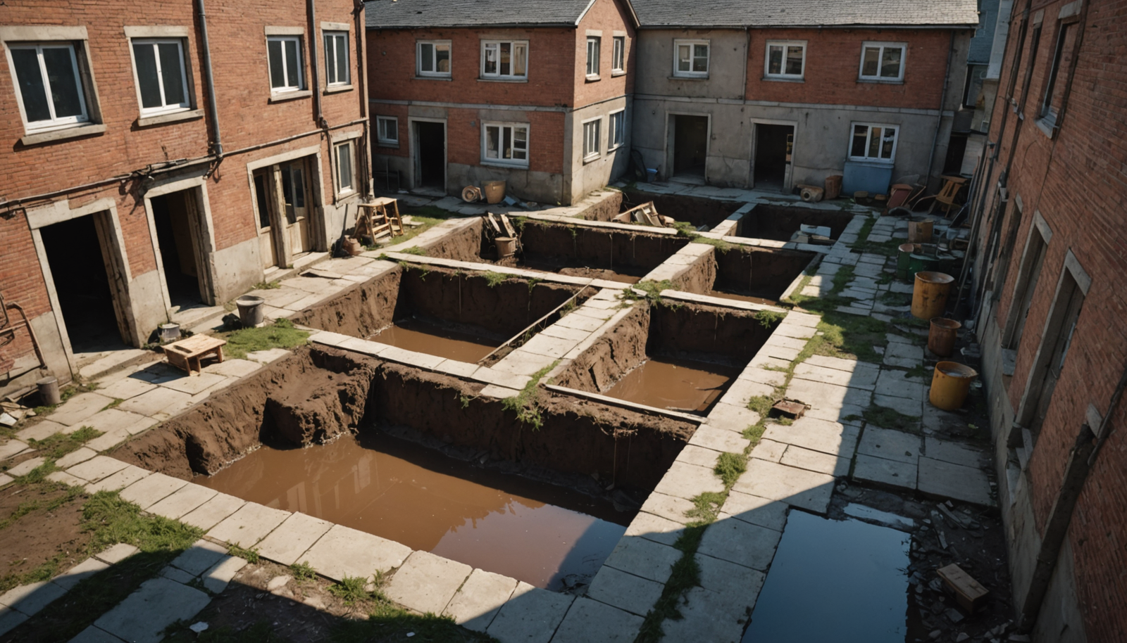 découvrez comment la présence d'eau dans le vide sanitaire peut affecter les constructions sur terrains argileux et les solutions pour protéger votre bâtiment.