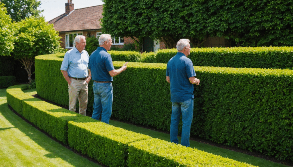 haie qui dépasse chez le voisin : à qui revient l’obligation de la tailler ?